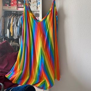 Rainbow romper